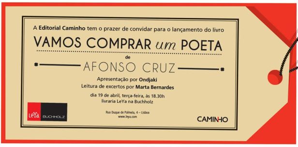 lancamento vamos comprar um poeta