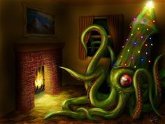 chrstimas-squid